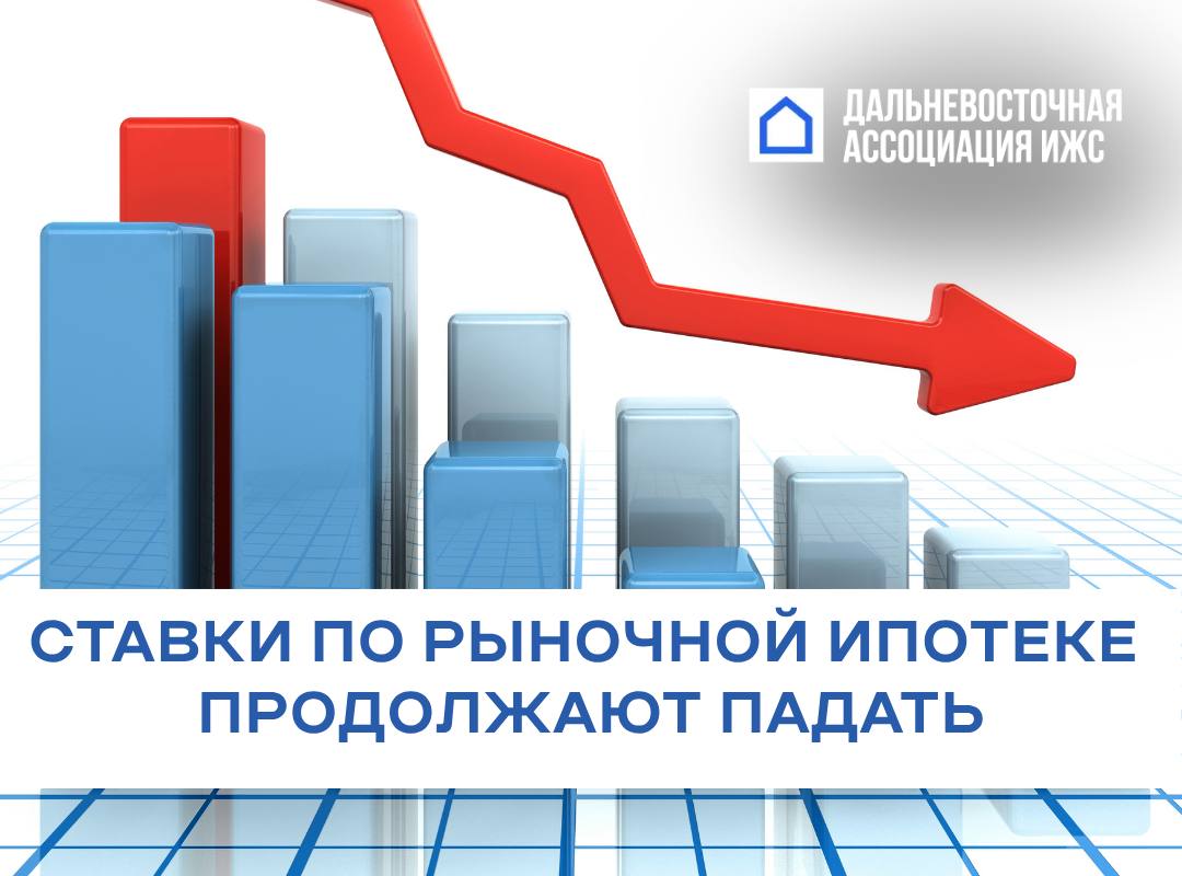 Ставки по рыночной ипотеке продолжают падать📉